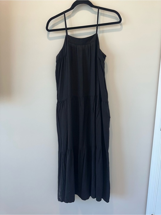 Target Dresses & Skirts - Target Women’s Black Maxi Spaghetti Strap Sleeveless Summer Sundress Dress Small
